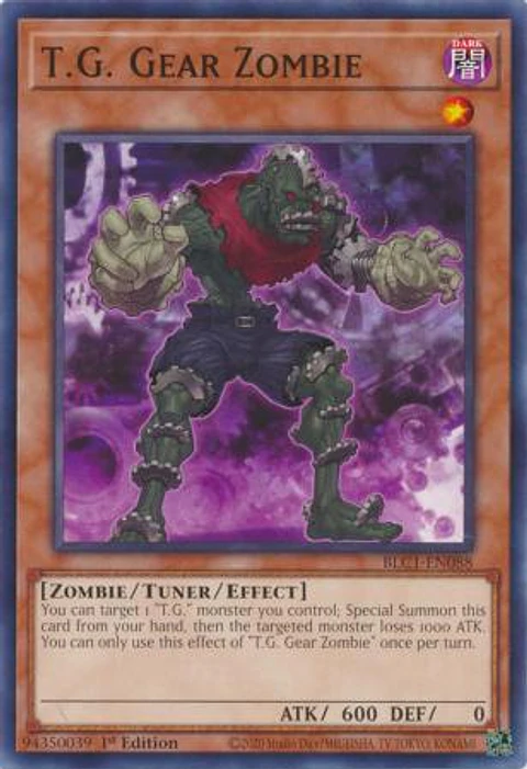 T.G. Gear Zombie - BLC1-EN088 - Common 