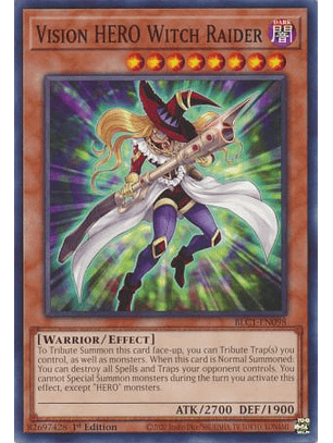 Vision HERO Witch Raider - BLC1-EN098 - Common 
