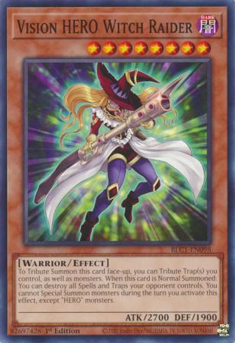 Vision HERO Witch Raider - BLC1-EN098 - Common 