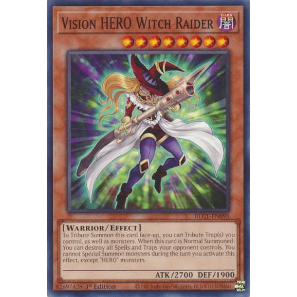 Vision HERO Witch Raider - BLC1-EN098 - Common 