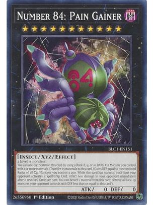Number 84: Pain Gainer - BLC1-EN151 - Common 