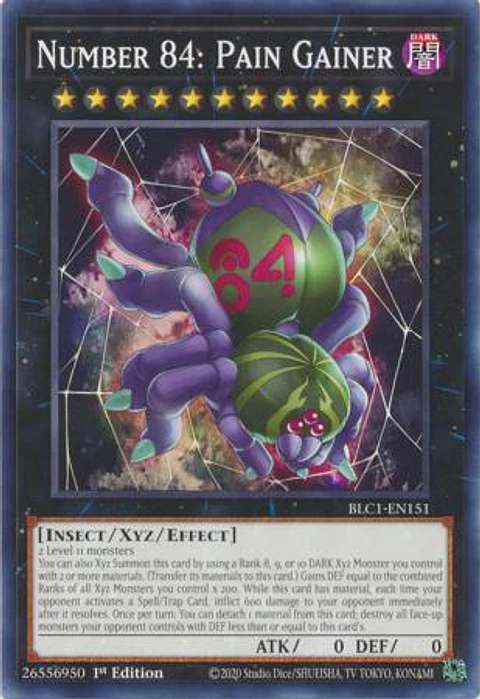 Number 84: Pain Gainer - BLC1-EN151 - Common 