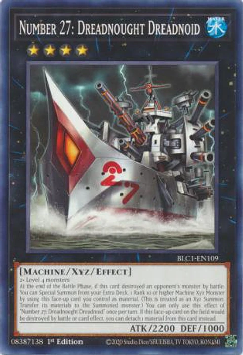 Number 27: Dreadnought Dreadnoid - BLC1-EN109 - Common 