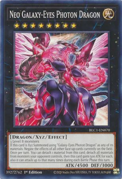 Neo Galaxy-Eyes Photon Dragon - BLC1-EN070 - Common 