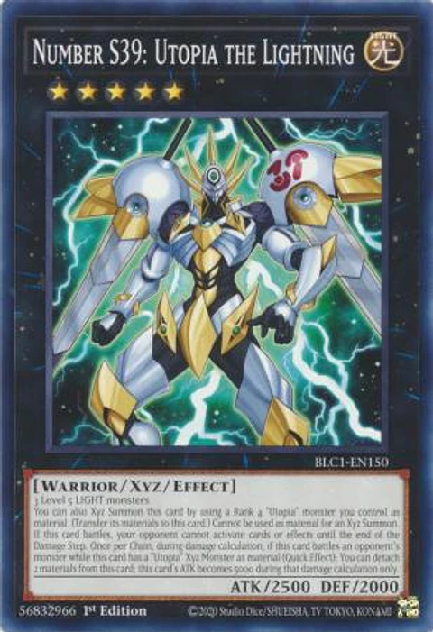 Number S39: Utopia the Lightning - BLC1-EN150 - Common 