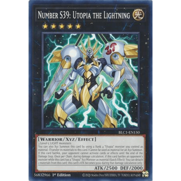 Number S39: Utopia the Lightning - BLC1-EN150 - Common 