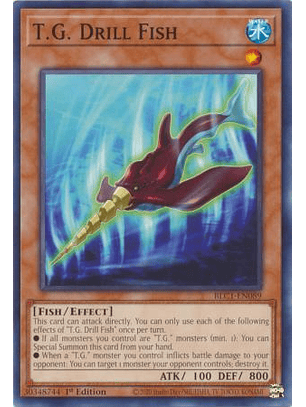 T.G. Drill Fish - BLC1-EN089 - Common 