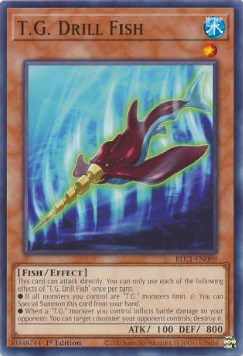 T.G. Drill Fish - BLC1-EN089 - Common 