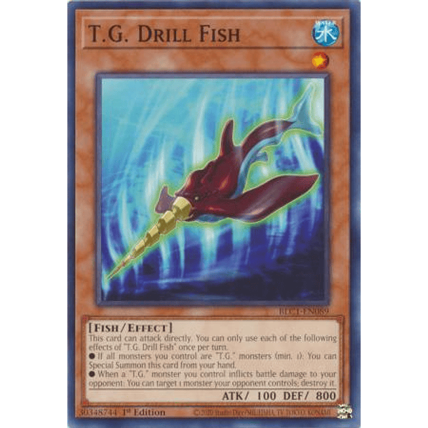 T.G. Drill Fish - BLC1-EN089 - Common 