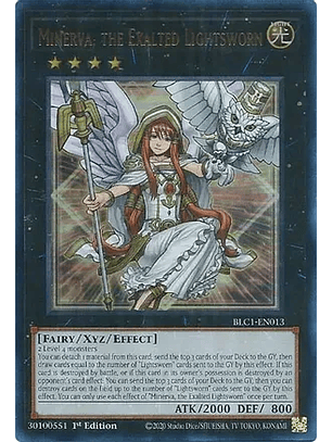 Minerva, the Exalted Lightsworn - BLC1-EN013 - Ultra Rare