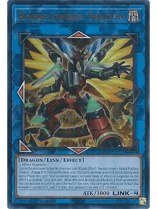 Borrelsword Dragon (alternate art) - BLC1-EN023 - Ultra Rare