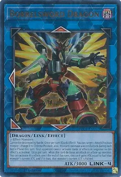 Borrelsword Dragon (alternate art) - BLC1-EN023 - Ultra Rare
