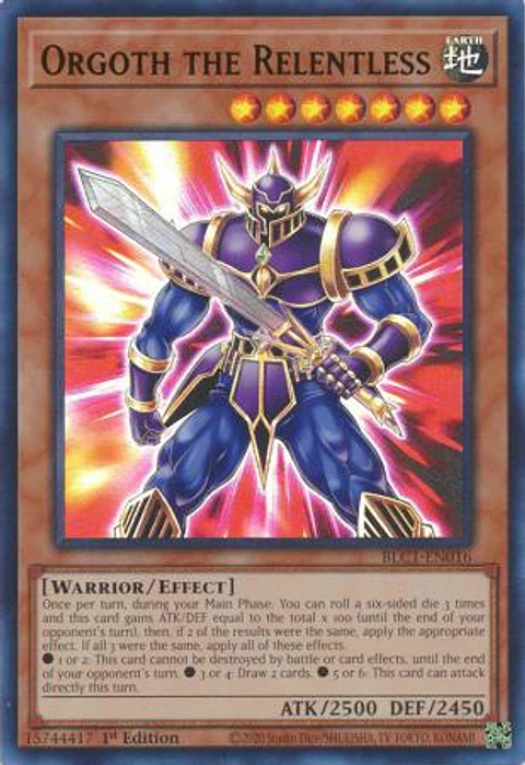 Orgoth the Relentless - BLC1-EN016 - Ultra Rare