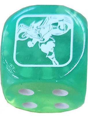 Battles of Legend: Chapter 1 Elemental HERO Stratos Green Dice 