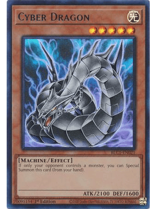Cyber Dragon (alternate art) - BLC1-EN021 - Ultra Rare