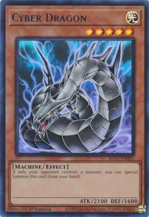 Cyber Dragon (alternate art) - BLC1-EN021 - Ultra Rare