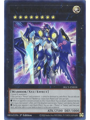 Number 90: Galaxy-Eyes Photon Lord - BLC1-EN018 - Ultra Rare