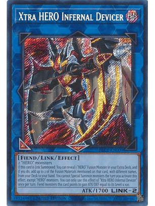 Xtra HERO Infernal Devicer - BLC1-EN009 - Secret Rare