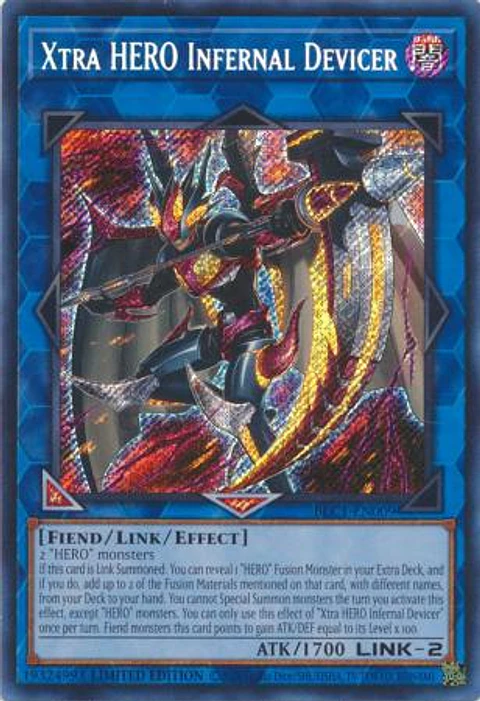 Xtra HERO Infernal Devicer - BLC1-EN009 - Secret Rare