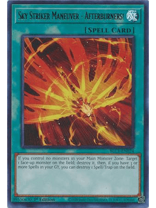 Sky Striker Maneuver - Afterburners! - BLC1-EN024 - Ultra Rare