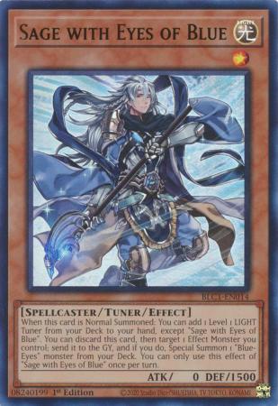 Sage with Eyes of Blue - BLC1-EN014 - Ultra Rare 1