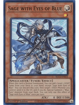 Sage with Eyes of Blue - BLC1-EN014 - Ultra Rare