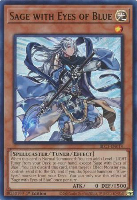 Sage with Eyes of Blue - BLC1-EN014 - Ultra Rare