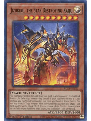 Jizukiru, the Star Destroying Kaiju - BLC1-EN036 - Ultra Rare