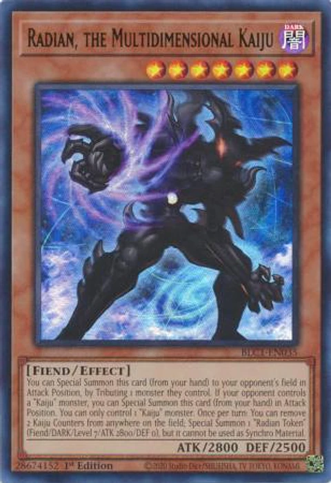 Radian, the Multidimensional Kaiju - BLC1-EN035 - Ultra Rare