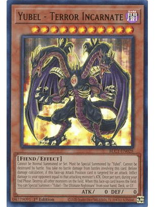 Yubel - Terror Incarnate - BLC1-EN028 - Ultra Rare