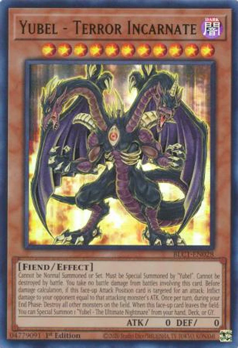 Yubel - Terror Incarnate - BLC1-EN028 - Ultra Rare