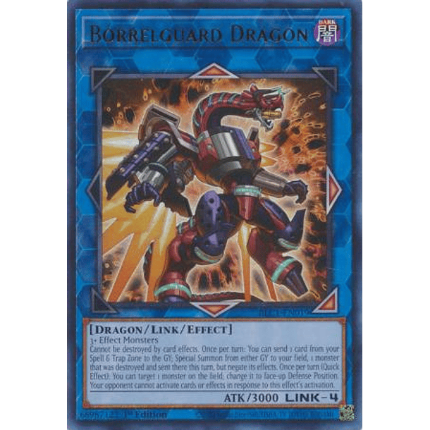 Borrelguard Dragon - BLC1-EN019 - Ultra Rare