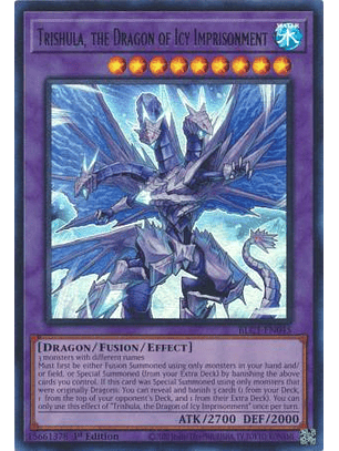 Trishula, the Dragon of Icy Imprisonment - BLC1-EN045 - Ultra Rare