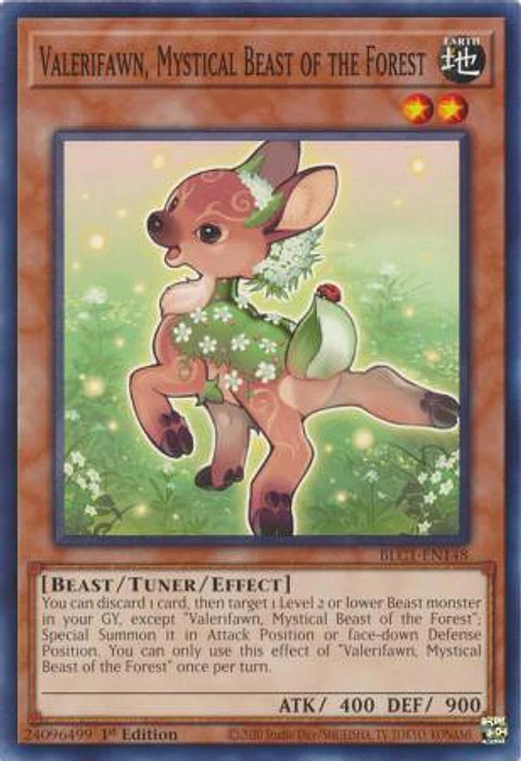 Valerifawn, Mystical Beast of the Forest - BLC1-EN148 - Common 