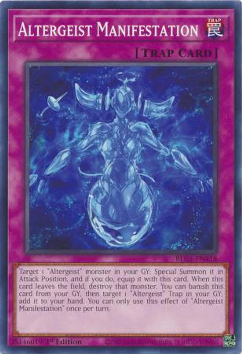 Altergeist Manifestation - BLC1-EN118 - Common 