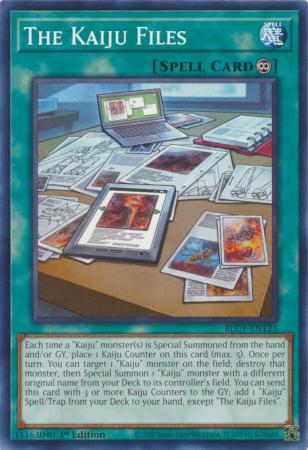 The Kaiju Files - BLC1-EN123 - Common  1