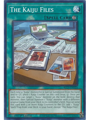 The Kaiju Files - BLC1-EN123 - Common 