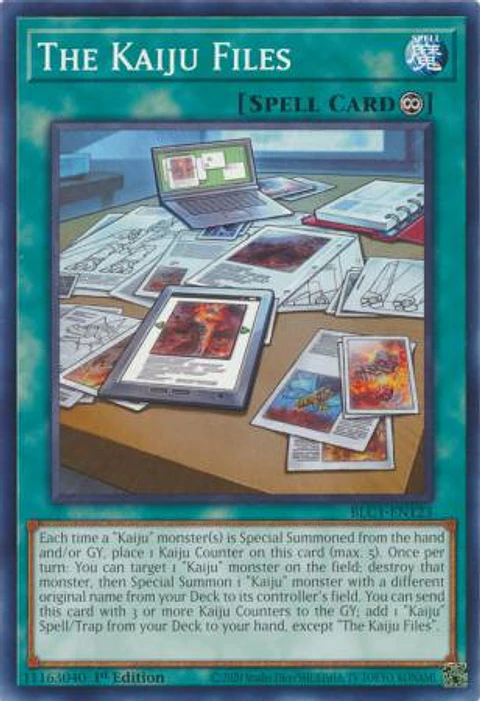 The Kaiju Files - BLC1-EN123 - Common 