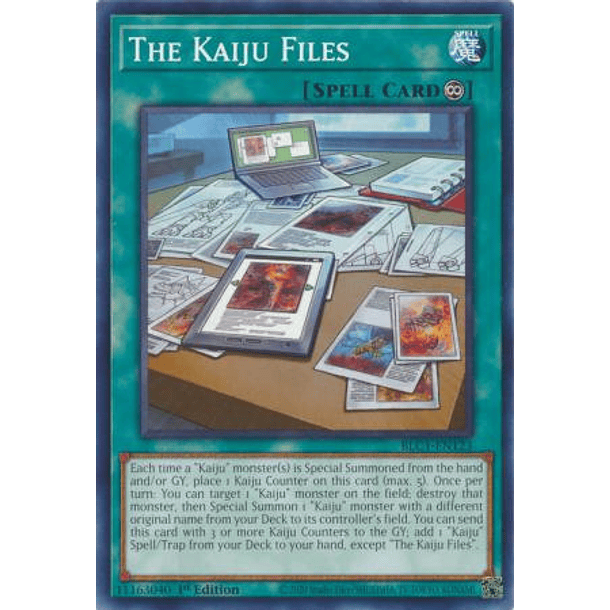 The Kaiju Files - BLC1-EN123 - Common 