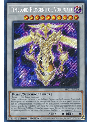 Timelord Progenitor Vorpgate - BLC1-EN008 - Secret Rare
