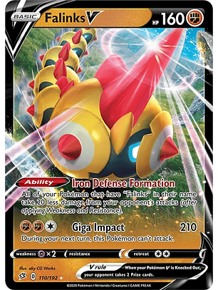 Falinks V - 110/192 - Ultra Rare