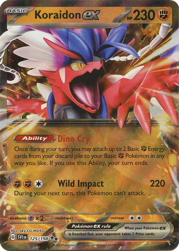 Koraidon ex - 125/198 - Ultra Rare 1