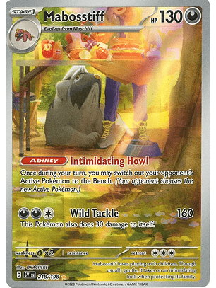 Mabosstiff - 218/198 - Illustration Rare