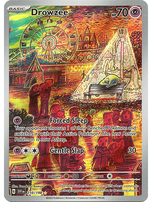 Drowzee - 210/198 - Illustration Rare