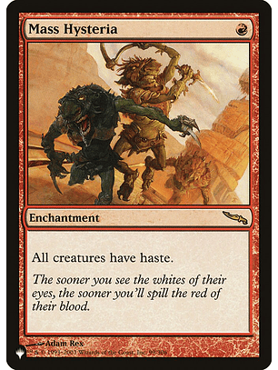 Mass Hysteria - PLST - R
