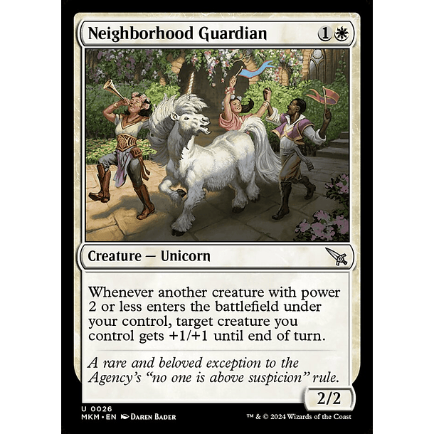 Neighborhood Guardian - MKM - U 