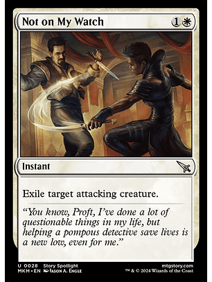 Not on My Watch - MKM - U 