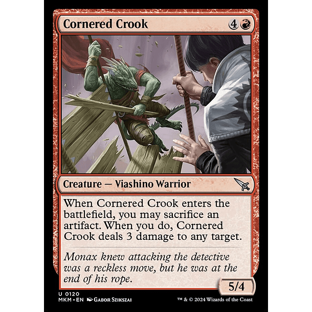 Cornered Crook - MKM - U