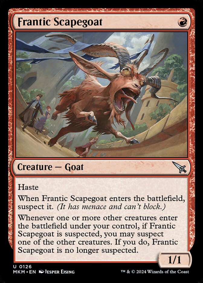 Frantic Scapegoat - MKM - U  1