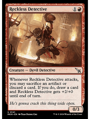 Reckless Detective - MKM - U 